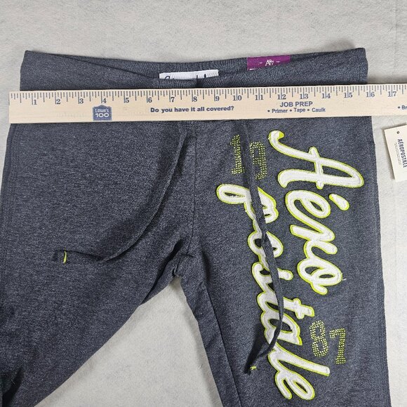 NEW Aeropostale Aero 1987 Logo Women’s Fit & Flare Sweatpants Size Medium - Picture 3 of 4